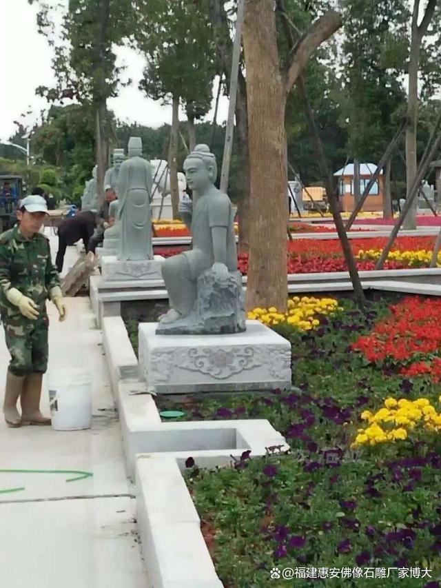 乐鱼电子官网石雕二十四孝在园林景观中的使用(图5)